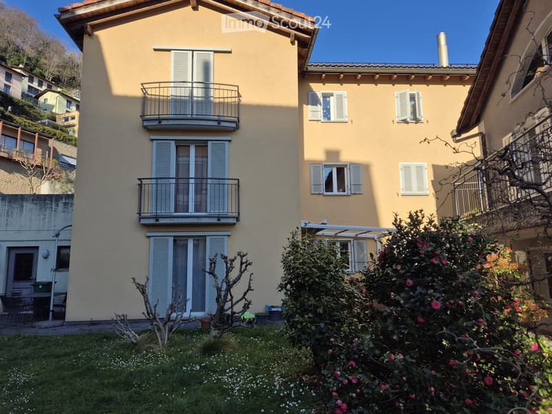 À louer à Sementina, dans le centre, appartement de 3,5 pièces (1)