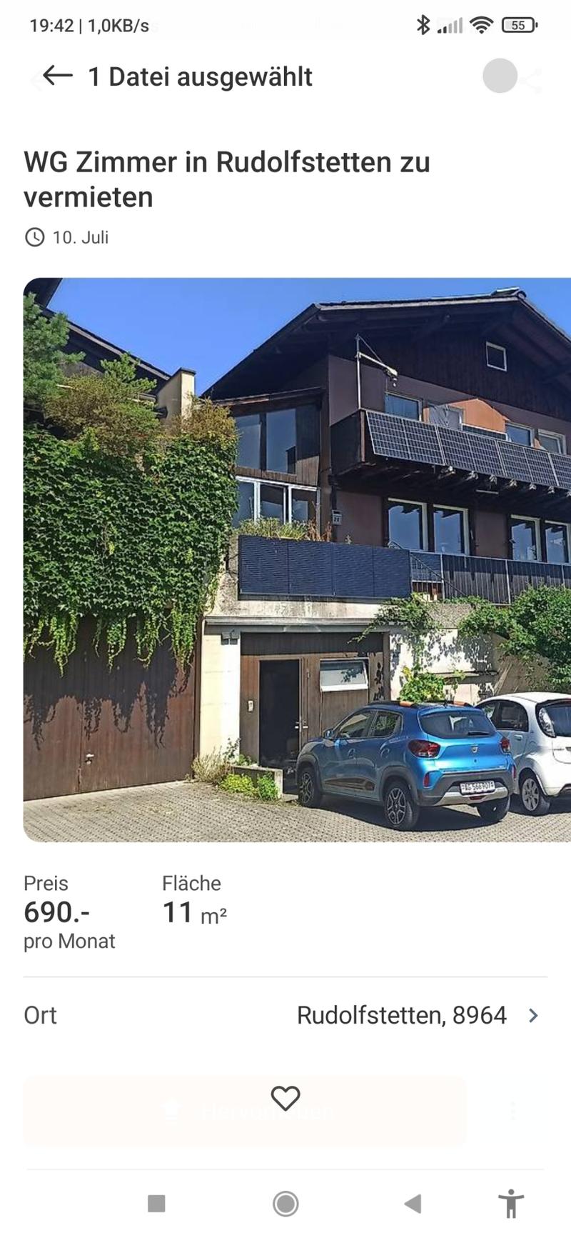 Chambre en colocation à Rudolfstetten à 4 km de Dietikon (4)