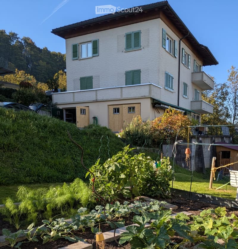 Disponible immédiatement : appartement 4 pièces - avec jardin, vue et parking (2)