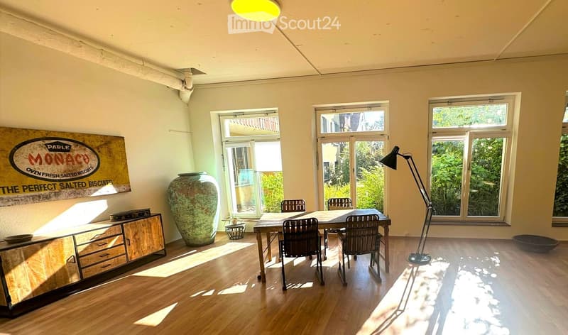 Appartement de 170m2 avec jardin sur le Rhin (1)