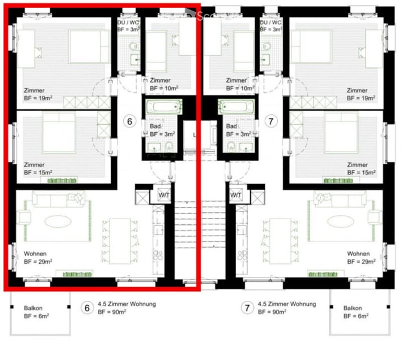 Modern 4-room apartment near Hegibachplatz (5)