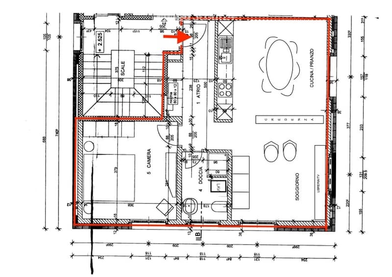 Affittasi appartamento 2 locali - 75 mq (4)