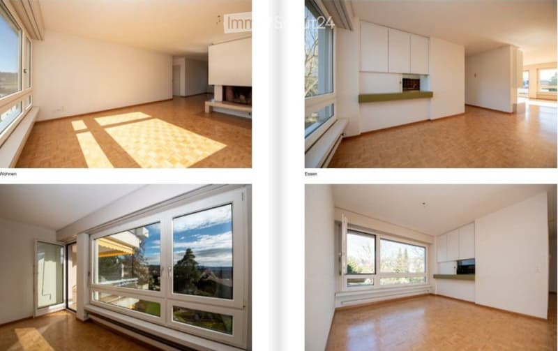 Temporaire - Appartement 4.5 pièces lumineux avec balcon à Wettswil (1)