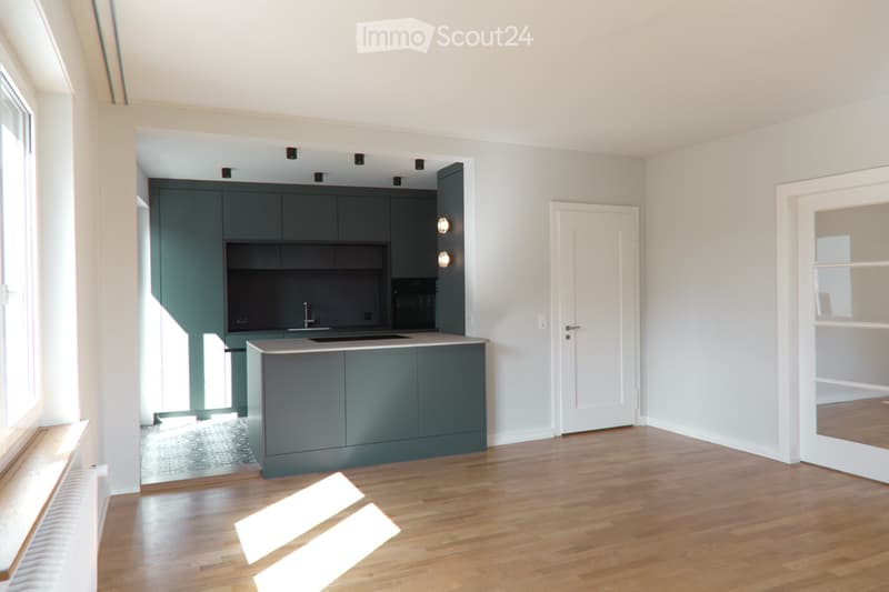 3.5-Zimmer-Altbauwohnung mit modernem Ausbau in Wollishofen (1)