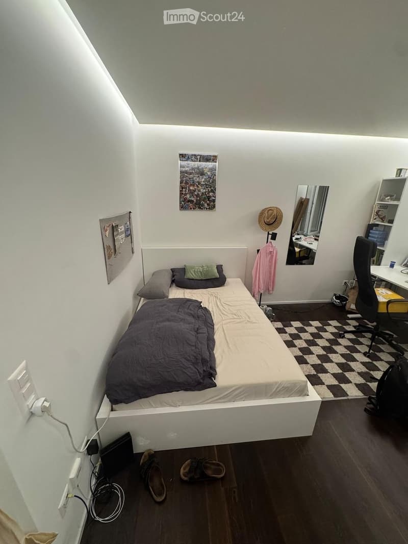 Chambre dans un appartement partagé pour 3 personnes, emplacement très central, ambiance de vie moderne (2)