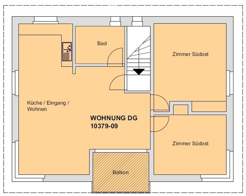 Sent (GR) rents out bright 3.5-room apartment (2)