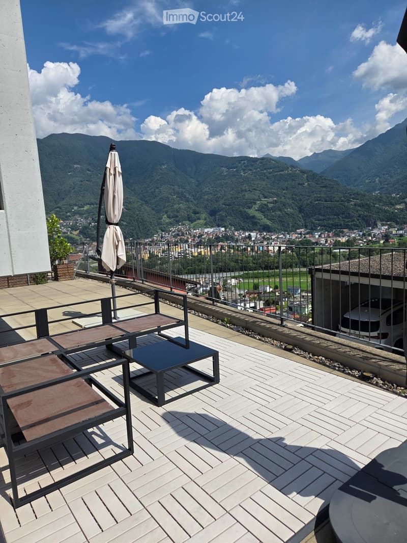 Appartamento 3.5 locali Monte Carasso in collina (12)