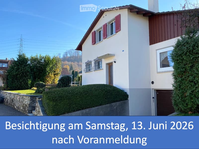 Einfamilienhaus, 5.5 Zimmer, Garten und viel Privatsphäre (1)