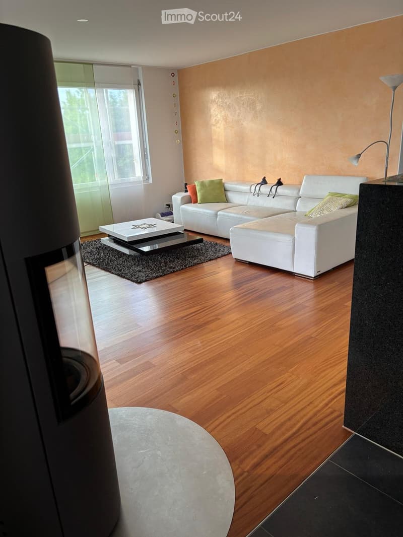 Sonnige 4.5 Zimmer Wohnung mit Weitsicht und 2 TG Plätzen (2)