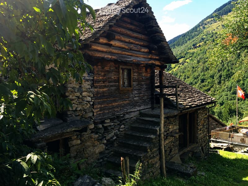 Autentico rustico ticinese con terreno, Madra(Val Malvaglia) (4)