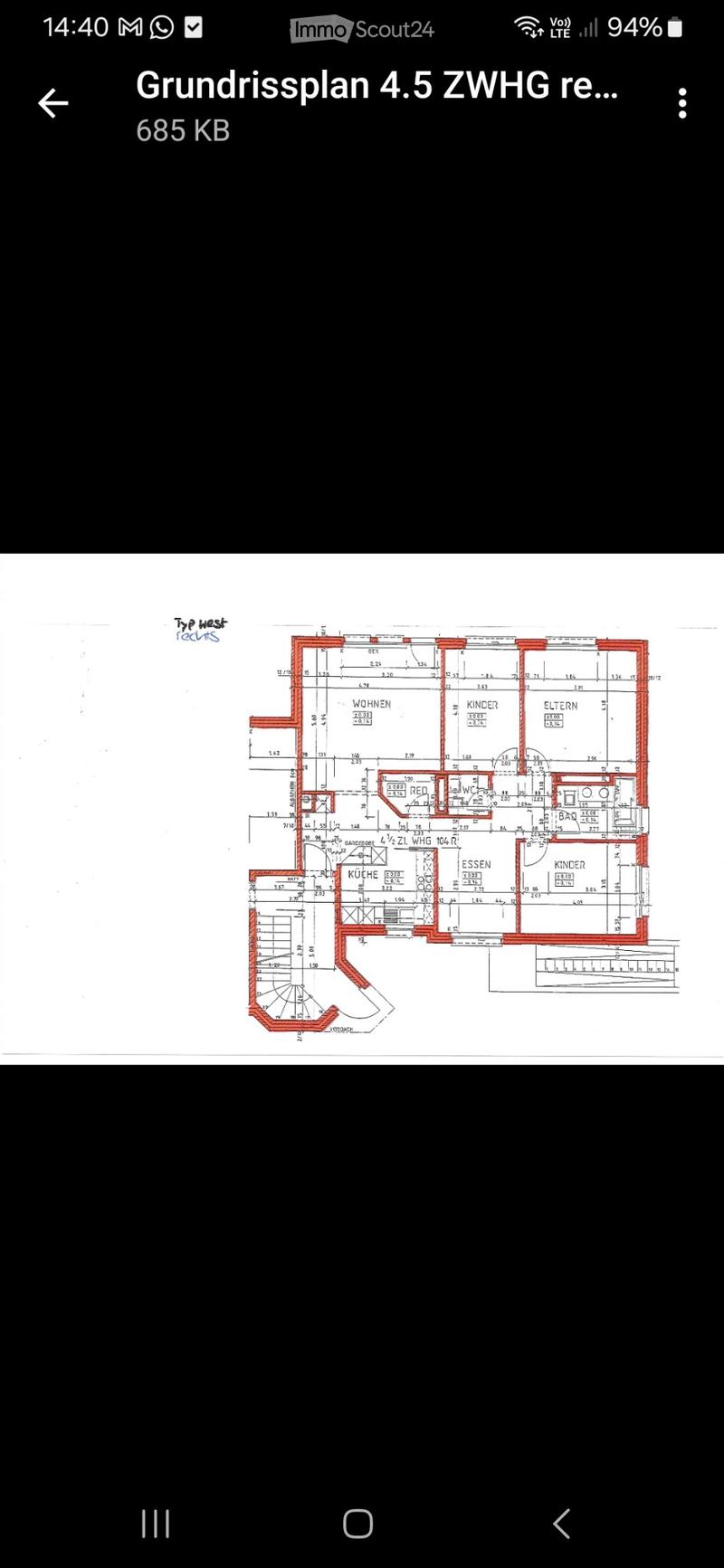 Schöne, grosse 4.5 Zimmer Gartenwohnung (4)