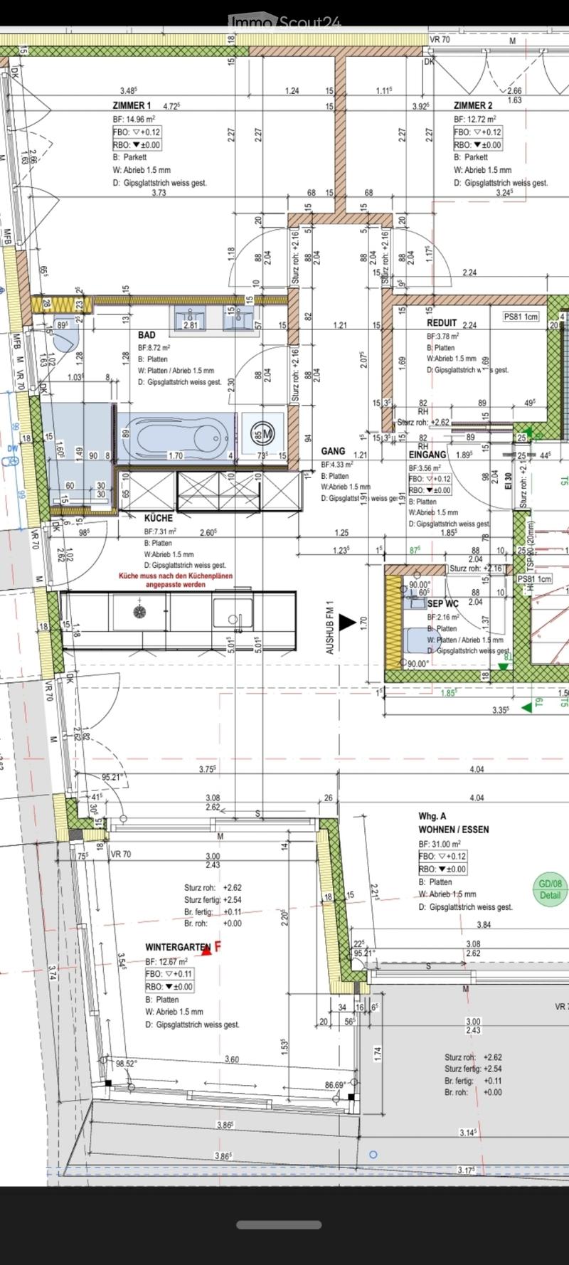 Il tuo domicilio di lusso! Nuovo appartamento 3,5 locali elegante a Sissach (4)