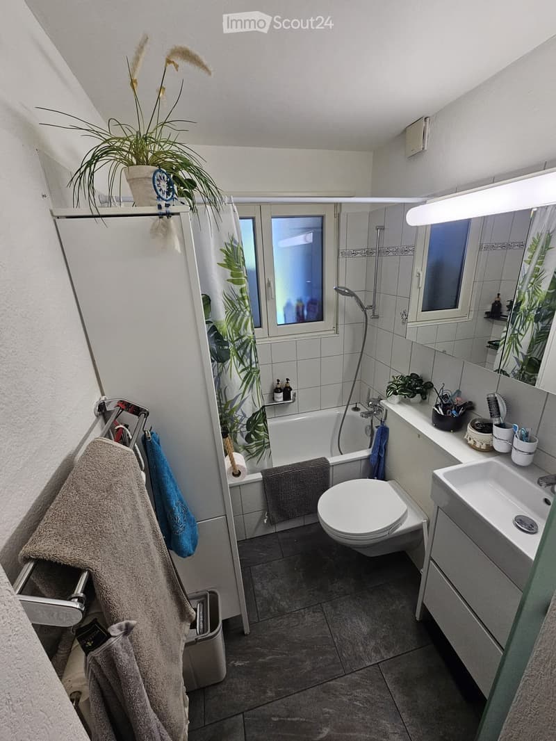 Schöne helle Wohnung im obersten Stock mit Abendsonne (2)
