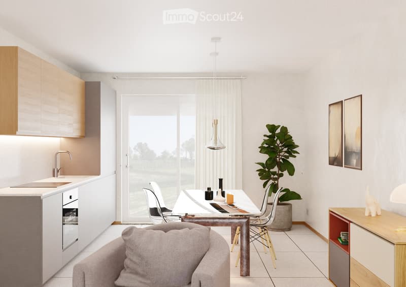 Nouvel appartement 3.5 pièces, 110 m² avec 2 jardins privés (2)