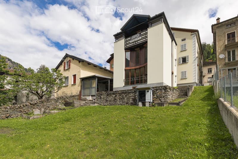 Maison unifamiliale au centre de Faido (1)