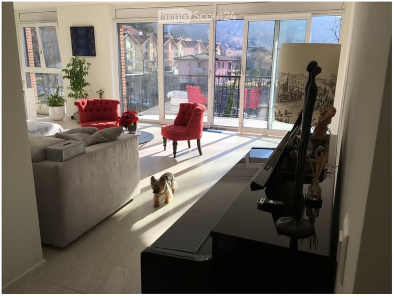 Appartement en attique 3.5 pièces avec local hobby de 40 m² à Cadro (5)