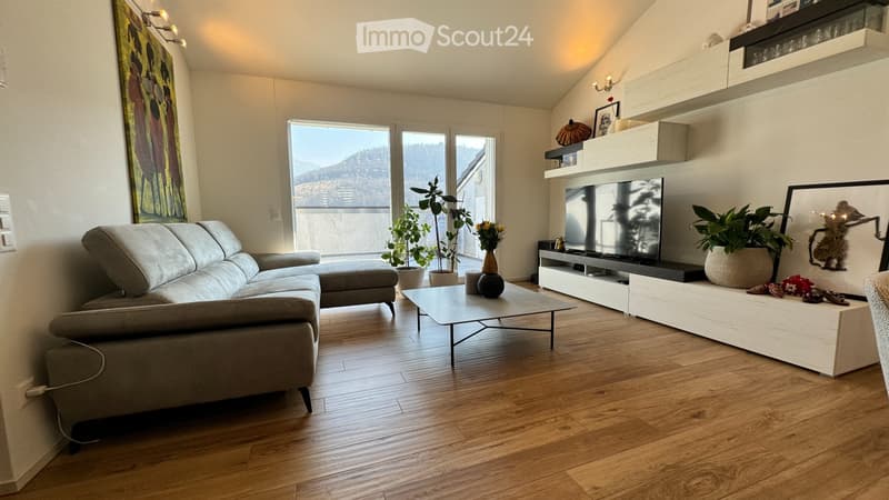 Penthouse avec terrasse et vue panoramique neuve! (2)