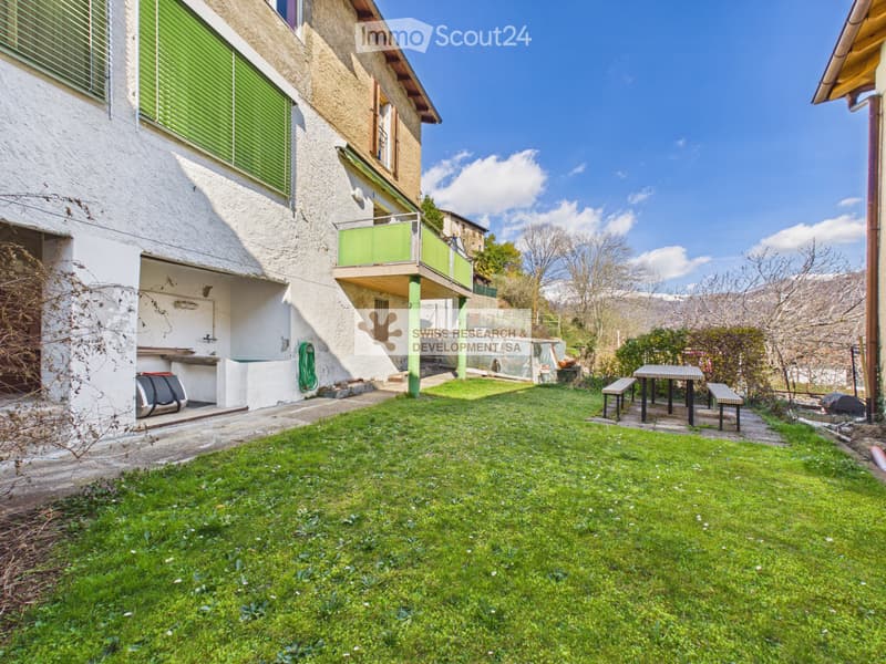 3,5 LOCALI CON GIARDINO DA RISTRUTTURARE -ZWEITWOHNSITZ (1)