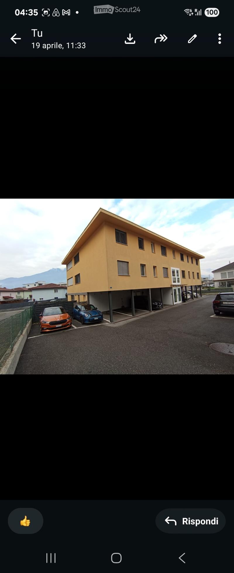 Möbliertes Zimmer in Cadenazzo (2)