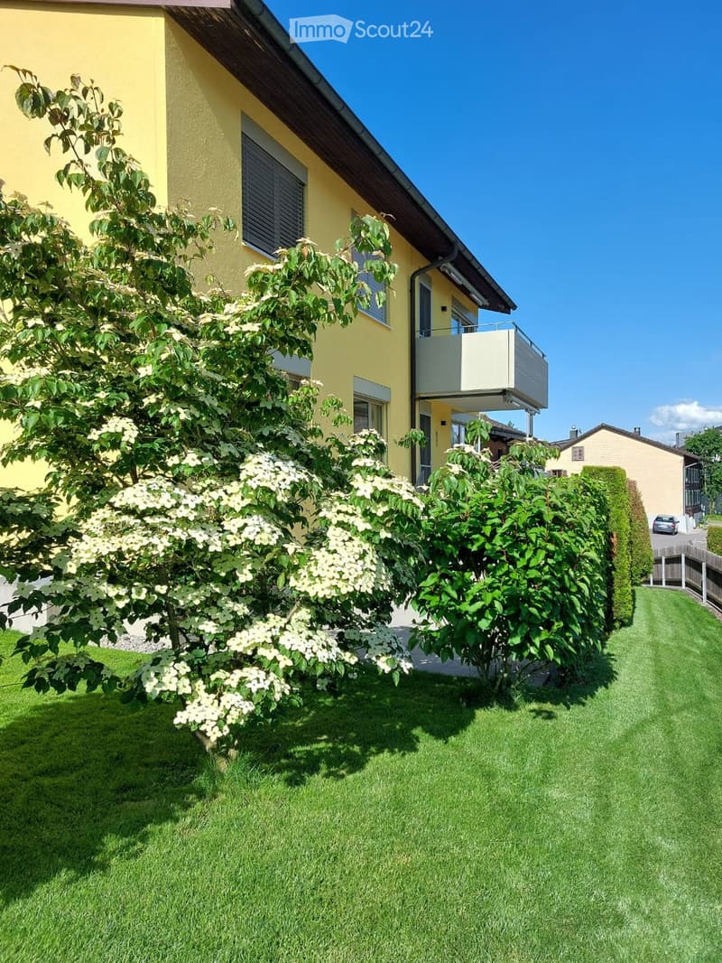 4-Zimmer-Wohnung mit Rigi-Sicht, Balkon, Sitzplatz & Garage (1)
