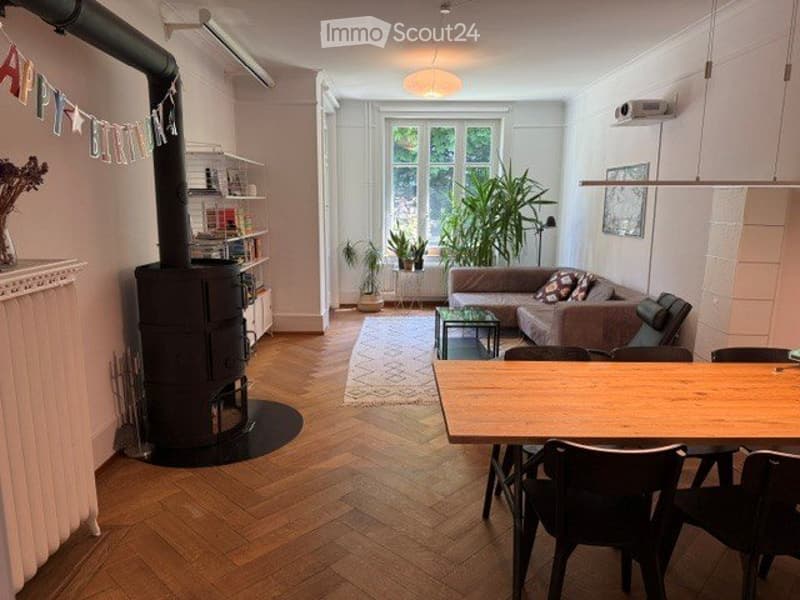 Schöne 4-Zimmer Wohnung im Kirchenfeld mit Gartenzugang (1)
