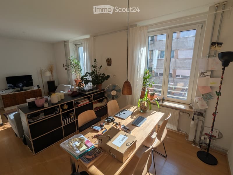 3-Zi Whg m. Balkon & 2 Bädern im Klybeck (1)