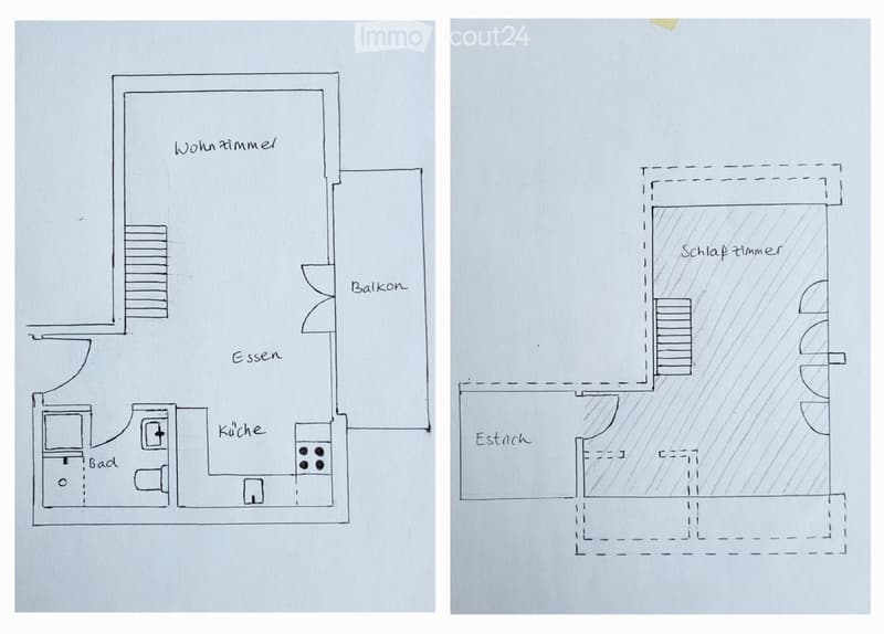 À louer : bel appartement duplex 2,5 pièces (5)