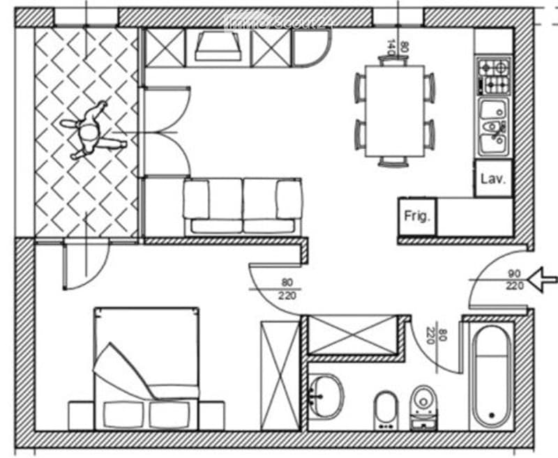 Vente dans Via Monte Boglia, 16 Appartement pratique (5)