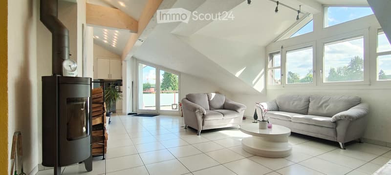 Stilvolle Dachwohnung mit Seeblick + Ausbaupotenzial (3)