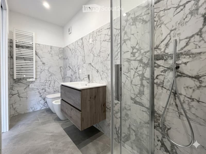 Mendrisio 3.5 Zimmer Wohnung renoviert mit Terrasse und Parkplatz (4)