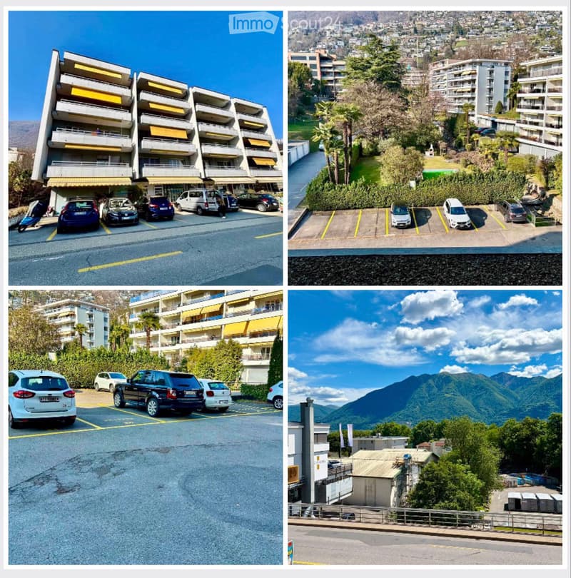 Minusio 4,5 Zimmer + 1 Außenparkplatz + Balkone - (2)