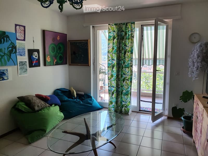 Appartement 2,5 Ponte Tresa avec vue ouverte et intimité (4)