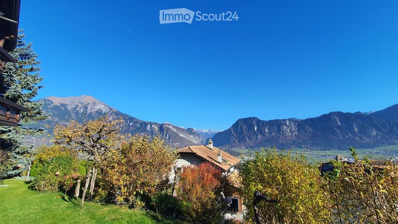 Quiet bright 2-room ground floor apartment with garden seating near Landquart (1)