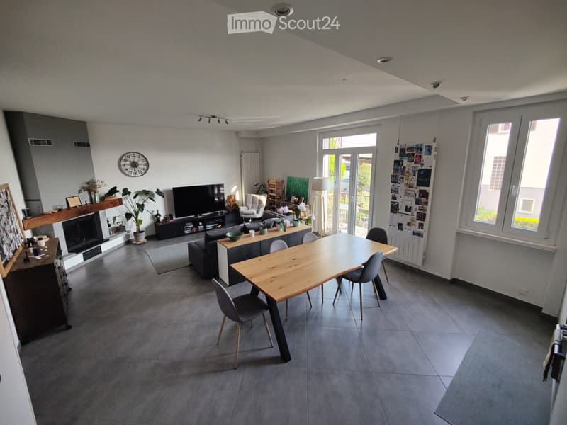 3.5 room apartment in Davesco, semi-detached house (4)