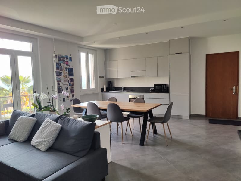 3.5 room apartment in Davesco, semi-detached house (5)