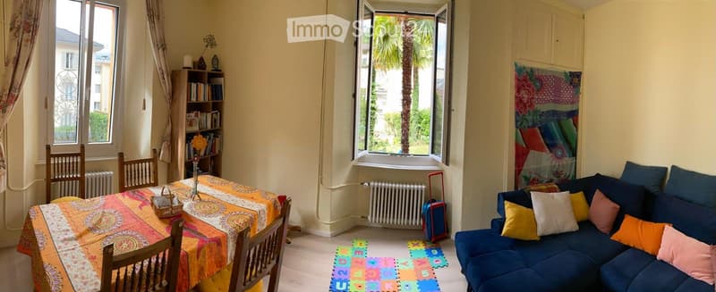 Ich suche einen Nachmieter für eine Wohnung mit Garten (1)