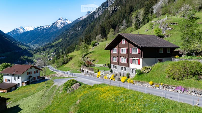2.5 room apartment or holiday apartment in Gurtnellen, UR (1)