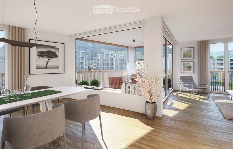 Appartement spacieux de 4,5 pièces à Mythenhof, canton de Schwyz (2)