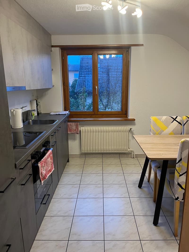 Chambre gratuite dans appartement meublé à Buchs SG (4)