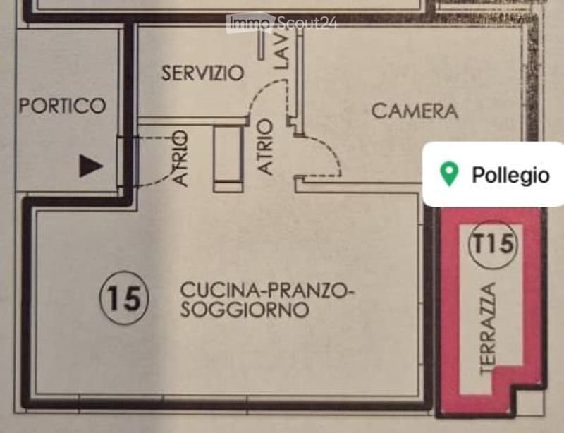 Appartamento 2.5 piano giardino Pollegio Biasca DA SUBITO (2)