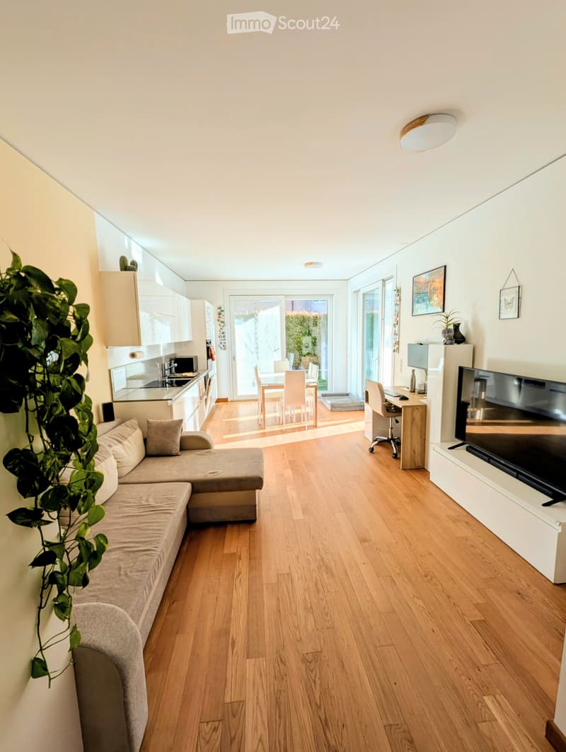 Modernes 3.5-Zimmer-Wohnung mit privatem Garten (1)