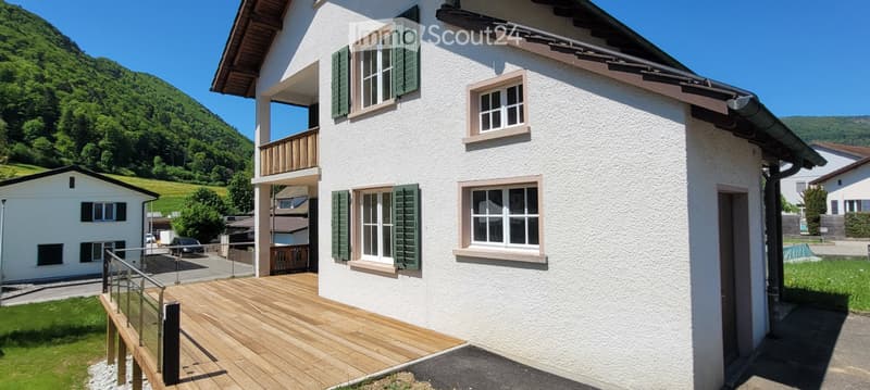 Maison unifamiliale rénovée, grands alentours (5)