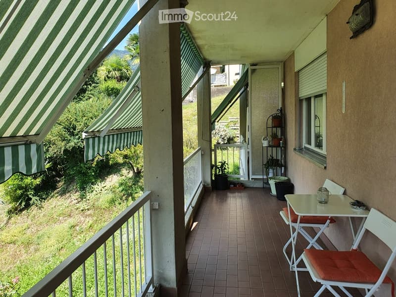 Appartamento 2.5 Ponte Tresa con vista aperta e privacy (5)