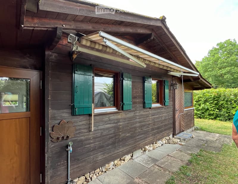 Wooden Chalet (Mobile Home) (1)