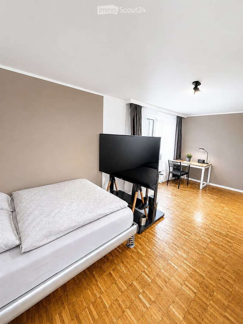 Möblierte 1-Zi-Wohnung Flims Dorf 2 Min. zur Bergbahn (1)