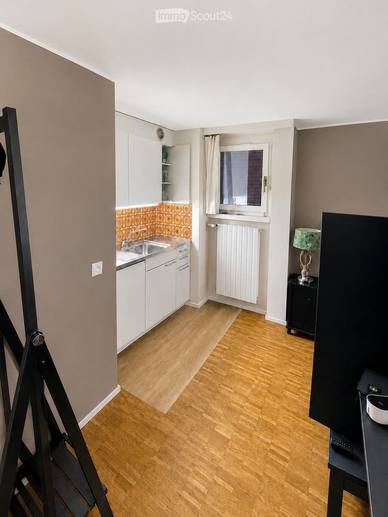 Möblierte 1-Zi-Wohnung Flims Dorf 2 Min. zur Bergbahn (2)