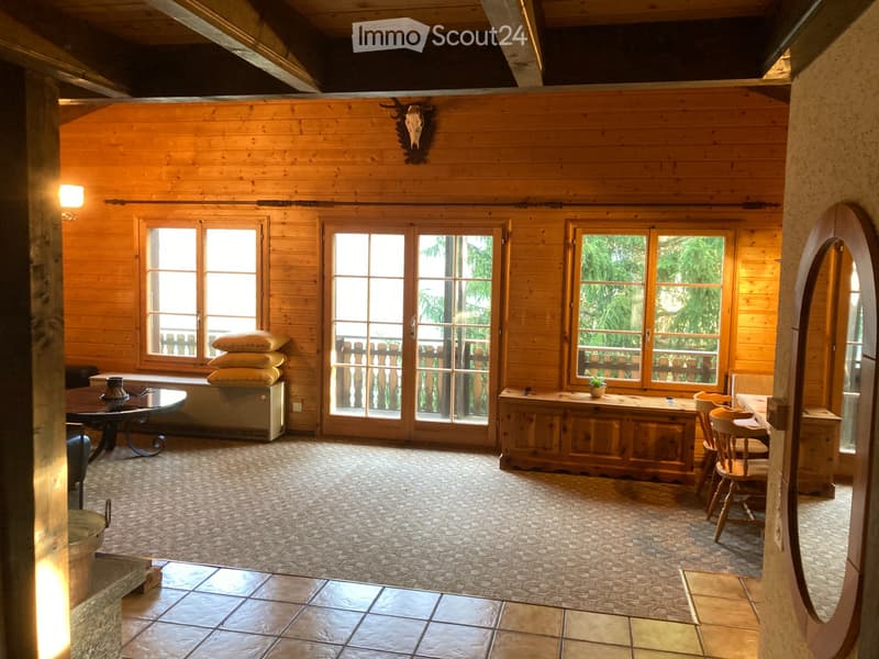 Appartamento tranquillo a 3993 Grengiols /VS nel chalet in affitto (1)