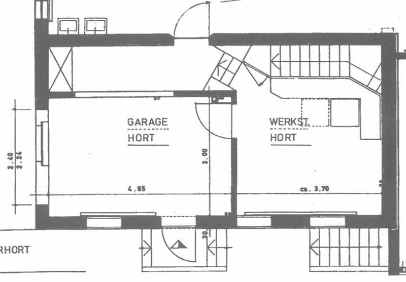 Befristet wohnen in Degersheim Heller Raum (30 m²) im EG (3)