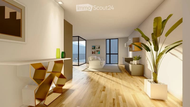Centre-ville de Sion, appartement 3.5 pièces neuf à vendre (5)