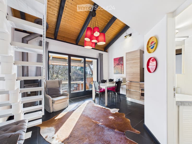 Moderne 2,5-Zimmer-Wohnung mit freier Aussicht - Zweitwohnsitz: (1)